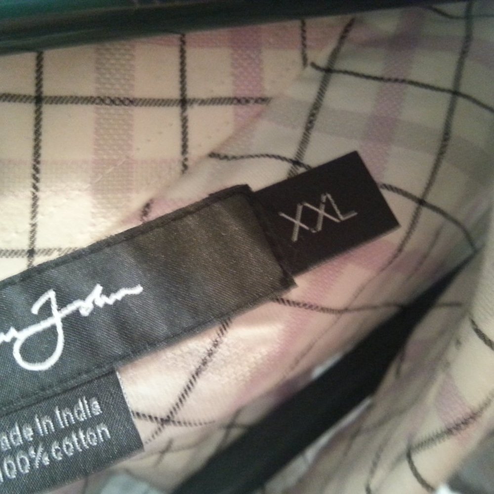 Sean John  Lightweight Plaid Button down mens shirt - Picture 7 of 7